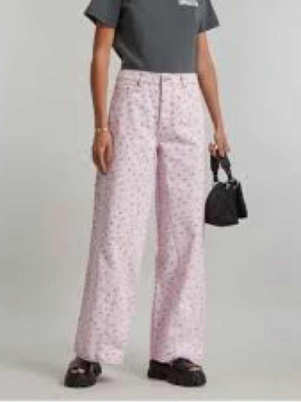 Ganni Joey jeans 25 waist wide leg